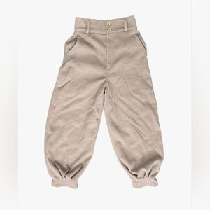 Free People Beige Tan Lucia Trousers